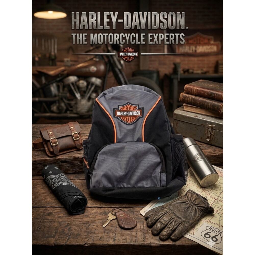 Harley-Davidson Shield Logo Backpack